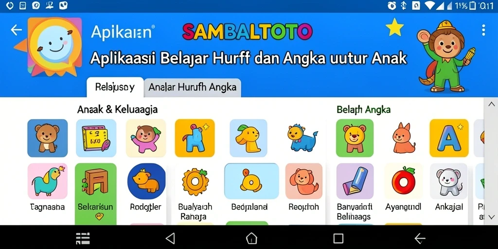 Tampilan antarmuka SAMBALTOTO yang ceria dan interaktif.