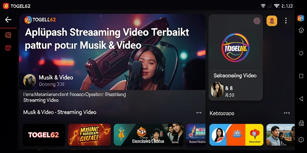 Tampilan antarmuka TOGEL62 yang menarik dan fungsional.